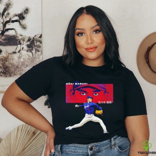 Roki Sasaki Los Angeles Dodgers Stare eye shirt