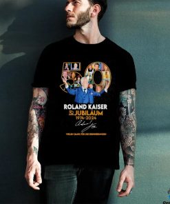 Roland Kaiser 50 Jahre Jubiläum 1974 2024 Vielen Dank Für Die Erinnerrungen Shirt
