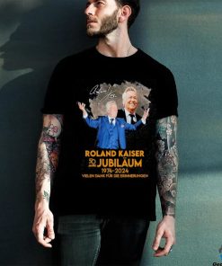 Roland Kaiser RK50 Jahre Jubiläum 1974 2024 Signature Shirt