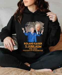 Roland Kaiser RK50 Jahre Jubiläum 1974 2024 Signature Shirt