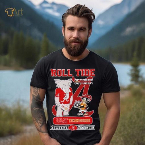 Roll Tide Third Saturday October beat Tennessee Alabama Crimson Tide shirt