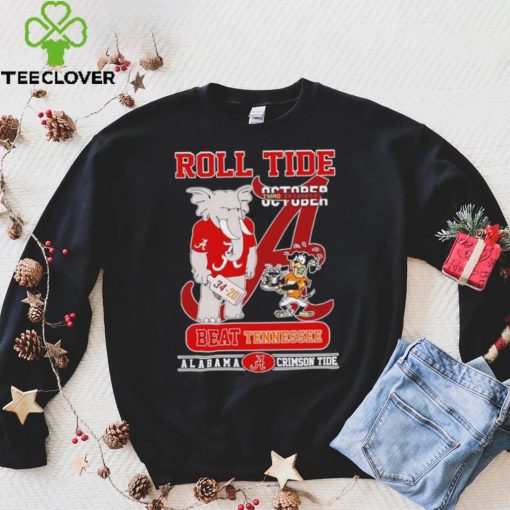 Roll Tide Third Saturday October beat Tennessee Alabama Crimson Tide shirt