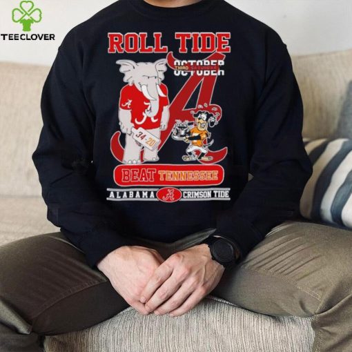 Roll Tide Third Saturday October beat Tennessee Alabama Crimson Tide shirt