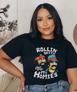 Rollin With My Homie Cheech And Chong Unisex Shirt