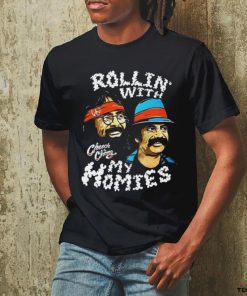 Rollin With My Homie Cheech And Chong Unisex Shirt