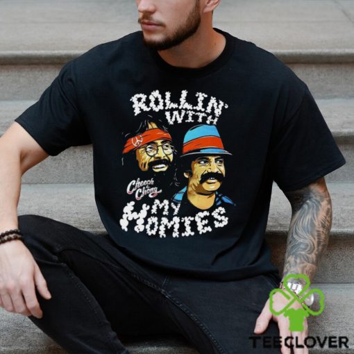 Rollin With My Homies Cheech Chong T Shirt