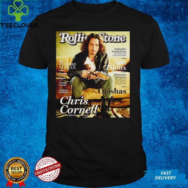 Rolling Stone Chris Cornell Orishas graphic shirt