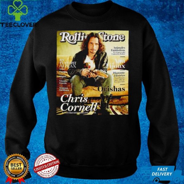 Rolling Stone Chris Cornell Orishas graphic shirt