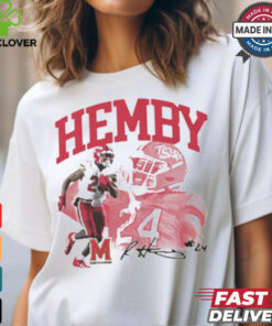 Roman Hemby Maryland Terrapins Spotlight Signature t shirt