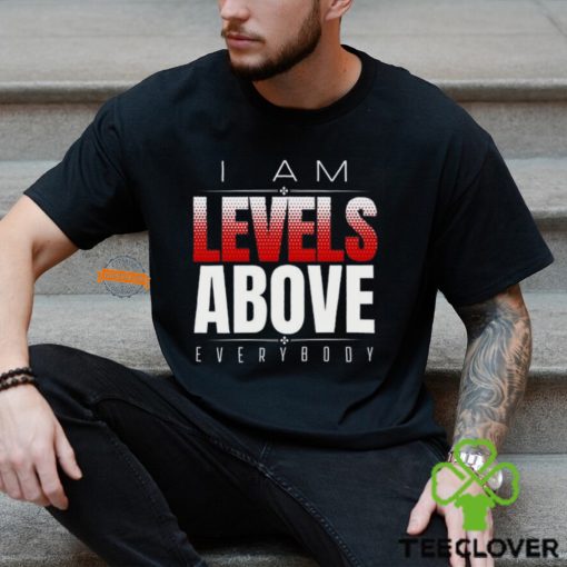 Roman Reigns Levels Above Everybody T hoodie, sweater, longsleeve, shirt v-neck, t-shirt