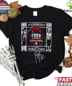 Roman Reigns WWE Your Tribal Chief 1000 Days as Champion shirt
