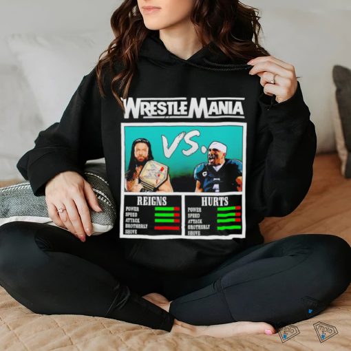 Roman Reigns vs Hurts WrestleMania 40 shirt