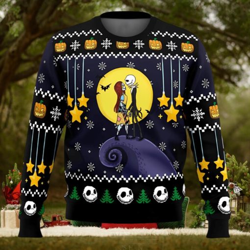 Romantic Nightmare The Nightmare Before Christmas Ugly Sweater Party