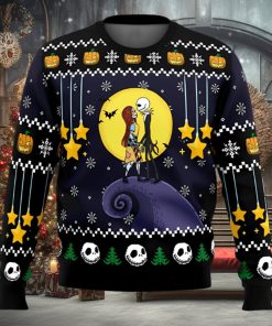 Romantic Nightmare The Nightmare Before Christmas Ugly Sweater Party