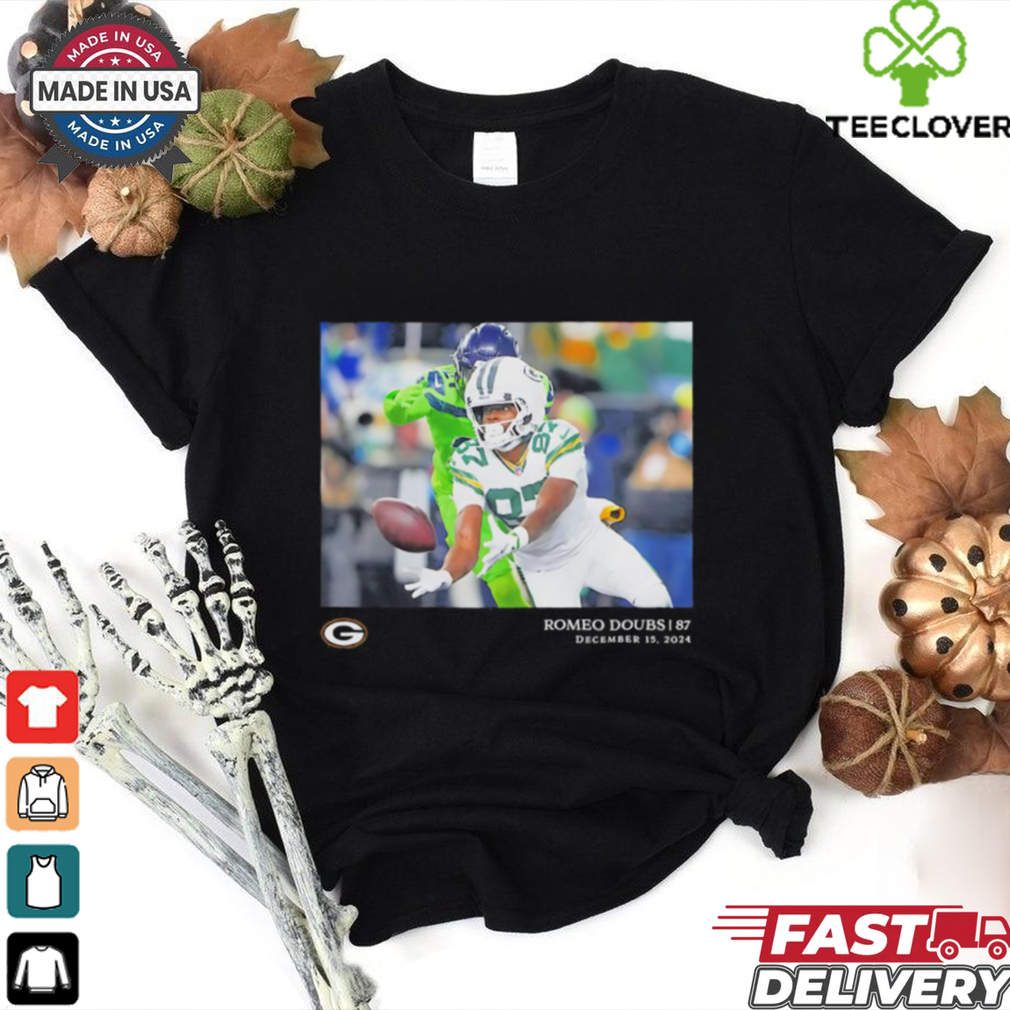 Romeo Doubs Green Bay Packers NFL flash features week 15 december 15 2024 shirt Romeo Doubs Green Bay Packers NFL flash features week 15 december 15 2024 shirt