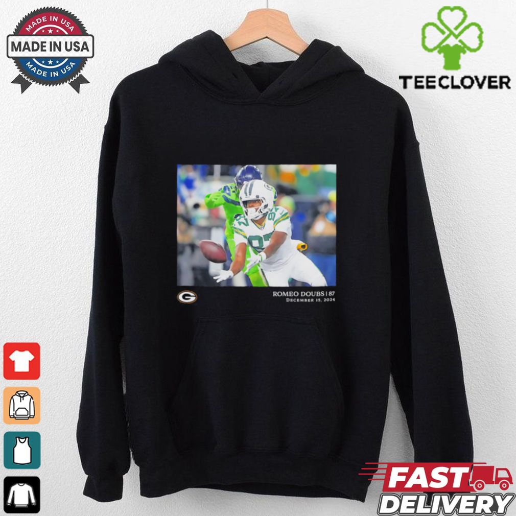Romeo Doubs Green Bay Packers NFL flash features week 15 december 15 2024 shirt Romeo Doubs Green Bay Packers NFL flash features week 15 december 15 2024 shirt