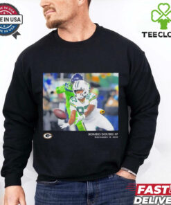 Romeo Doubs Green Bay Packers NFL flash features week 15 december 15 2024 shirt