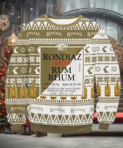 Ron Diaz Superior Rum Christmas Ugly Sweater Party