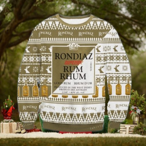 Ron Diaz Superior Rum Christmas Ugly Sweater Party