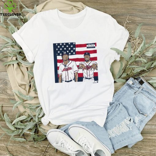 Ronald Acuna JR. & OZZIE Albies Atl Icons T   Shirt