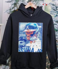 Ronald Acuna Jr 2023 NL MVP poster hoodie, sweater, longsleeve, shirt v-neck, t-shirt