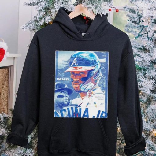 Ronald Acuna Jr 2023 NL MVP poster hoodie, sweater, longsleeve, shirt v-neck, t-shirt