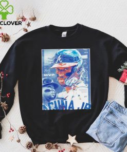 Ronald Acuna Jr 2023 NL MVP poster hoodie, sweater, longsleeve, shirt v-neck, t-shirt