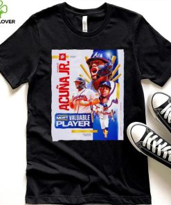 Ronald Acuna Jr 2023 National League Most Valuable Player poster shirt