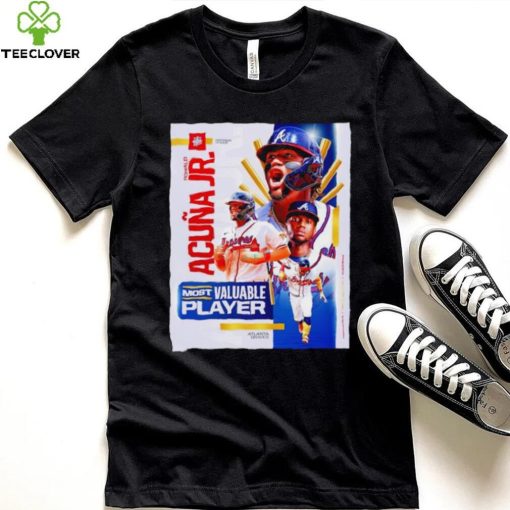 Ronald Acuna Jr 2023 National League Most Valuable Player poster shirt