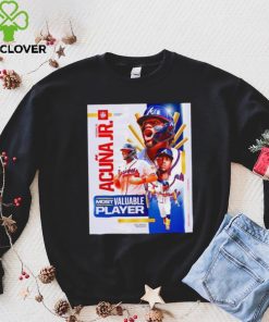 Ronald Acuna Jr 2023 National League Most Valuable Player poster shirt