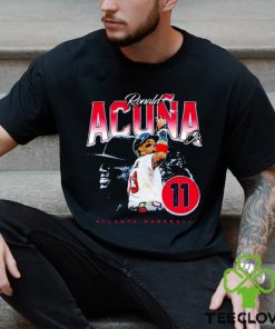 Ronald Acuña Jr. Atlanta Baseball Lightning Shirt