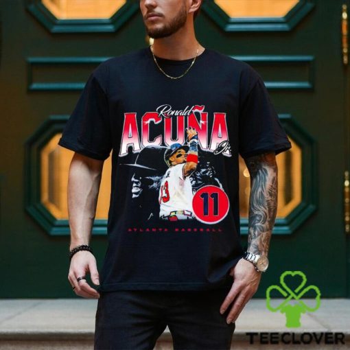 Ronald Acuña Jr. Atlanta Baseball Lightning Shirt