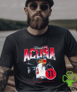 Ronald Acuña Jr. Atlanta Baseball Lightning Shirt