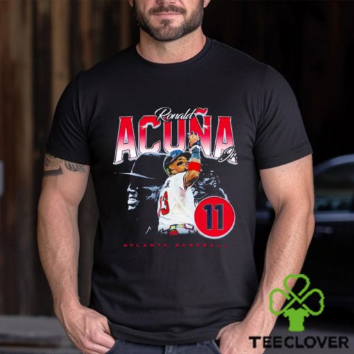 Ronald Acuña Jr. Atlanta Baseball Lightning Shirt
