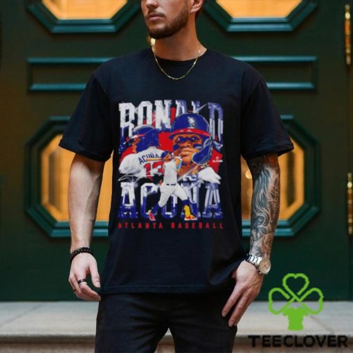 Ronald Acuna Jr. Atlanta Vintage Baseball shirt