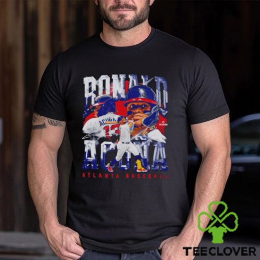 Ronald Acuna Jr. Atlanta Vintage Baseball shirt