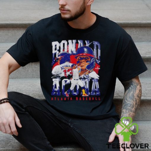 Ronald Acuna Jr. Atlanta Vintage Baseball shirt