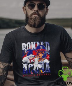 Ronald Acuna Jr. Atlanta Vintage Baseball shirt