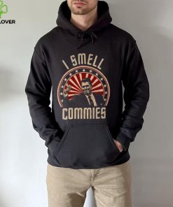 Ronald Reagan I Smell Commies Funny Political Humor hoodie, sweater, longsleeve, shirt v-neck, t-shirt