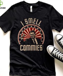 Ronald Reagan I Smell Commies Funny Political Humor hoodie, sweater, longsleeve, shirt v-neck, t-shirt