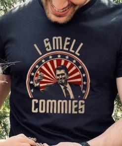 Ronald Reagan I Smell Commies Funny Political Humor hoodie, sweater, longsleeve, shirt v-neck, t-shirt