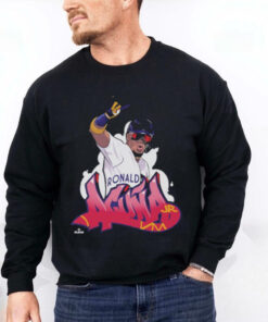 Ronald acuna jr. atlanta graffiti hoodie, sweater, longsleeve, shirt v-neck, t-shirt