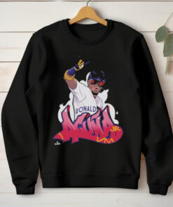 Ronald acuna jr. atlanta graffiti hoodie, sweater, longsleeve, shirt v-neck, t-shirt