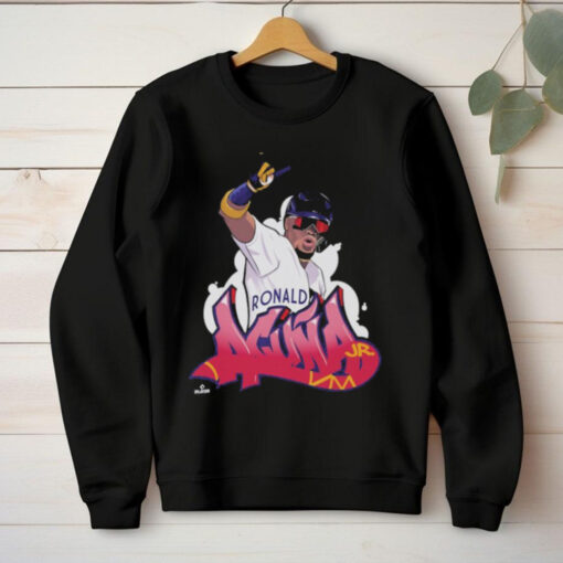 Ronald acuna jr. atlanta graffiti hoodie, sweater, longsleeve, shirt v-neck, t-shirt