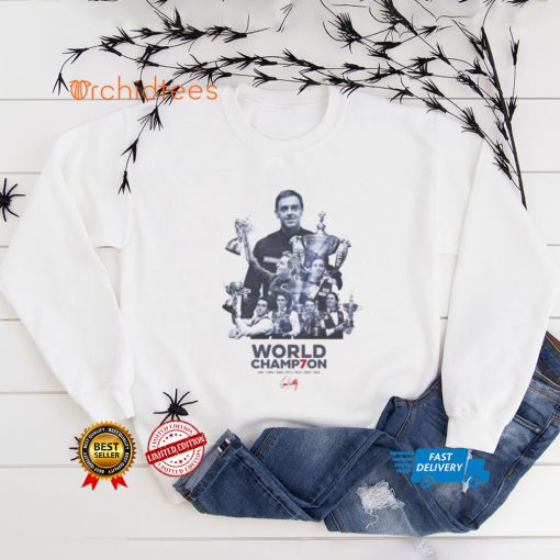 Ronnie O’sullivan Trophies World Champ7on Shirt