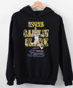 Rookie Of The Year Caitlin Clark Indiana Fever Signature Graphich Design Vintage T Shirt