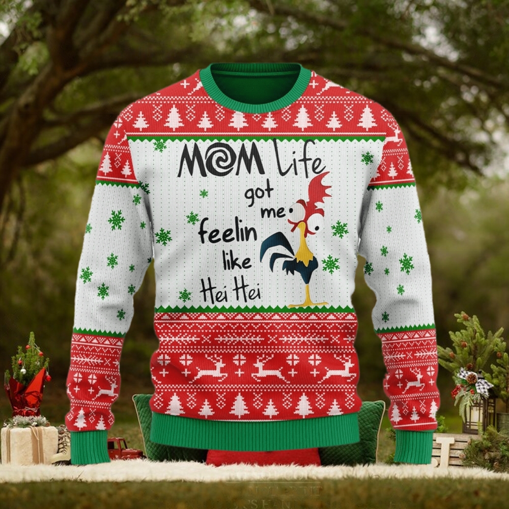 Rooster ugly hot sale christmas sweater