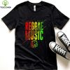 Roots Rock Reggae Music colorful shirt