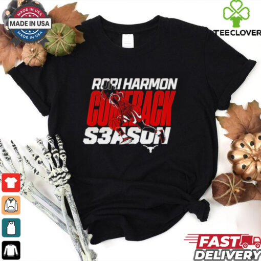 Rori Harmon Cumerack Season Texas Longhorns caricature shirt