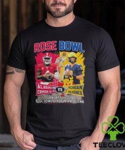 Rose Bowl Alabama Crimson Tide Jalen Milroe Vs Michigan Wolverines Jj Mccarthy January 1, 2024 Shirt